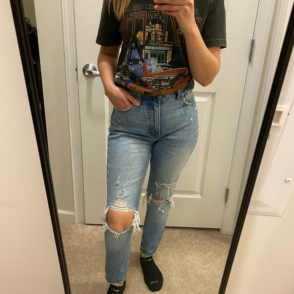 Curve Love Abercrombie & Fitch Mom Jeans